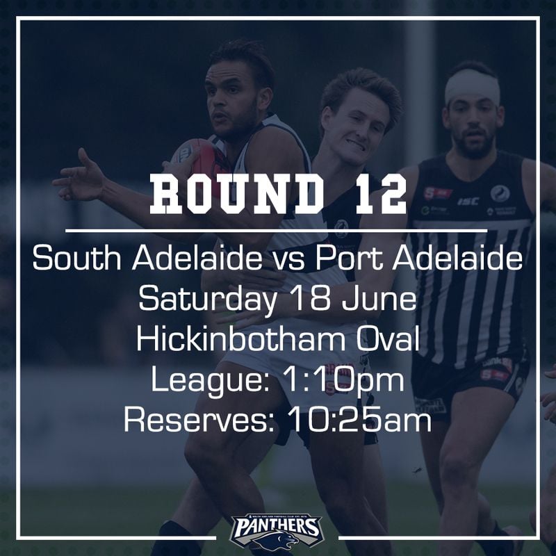 Round 12: South vs Port - Teams Round 12: South vs Port - Teams